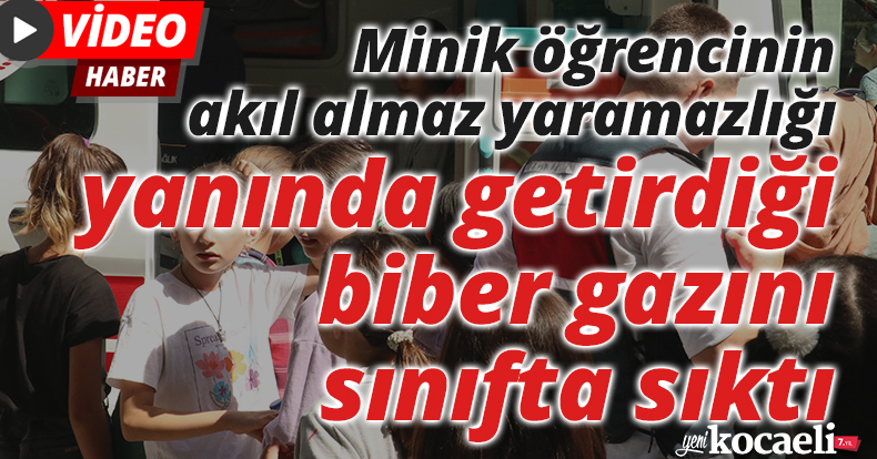Minik öğrencinin akıl almaz yaramazlığı
