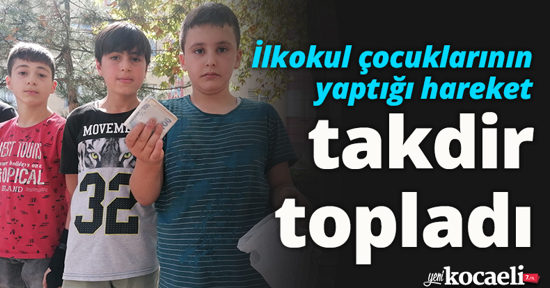 İlkokul çocuklarının yaptığı hareket takdir topladı