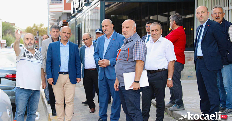 Başkan Söğüt,  Hacı Osman Mahallesindeydi