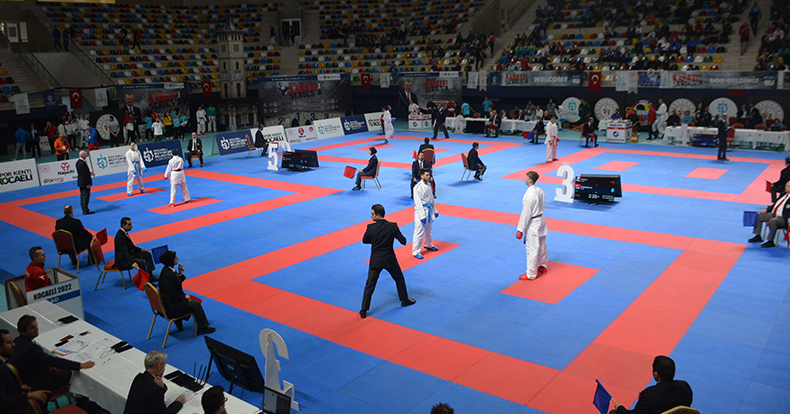 75 ülkeden bin 65 karatecinin ter döktüğü uluslararası turnuva başladı
