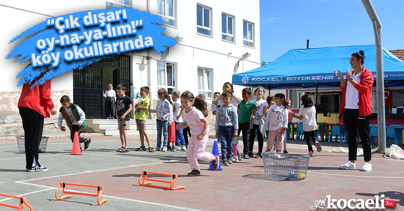 “Çık dışarı oy-na-ya-lım!” köy okullarında