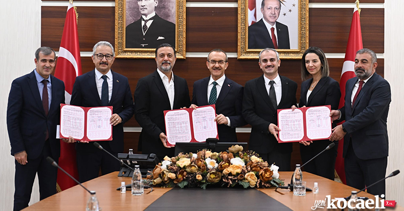 Çayırova Spor Lisesi için imzalar atıldı