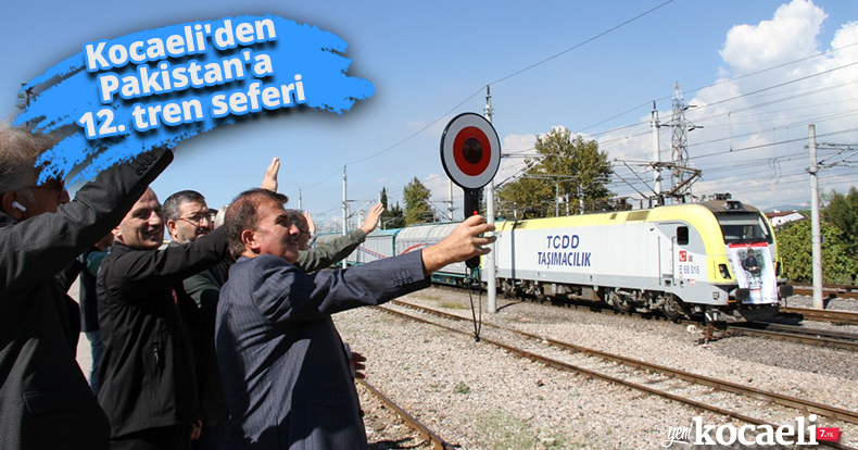 Kocaeli'den Pakistan'a 12. tren seferi