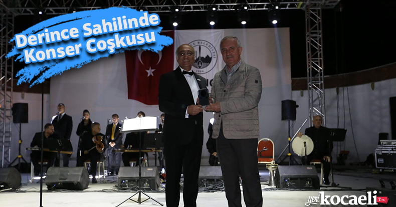 Derince Sahilinde Konser Coşkusu