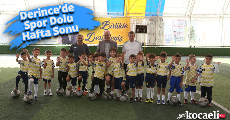 Derince’de Spor Dolu Hafta Sonu