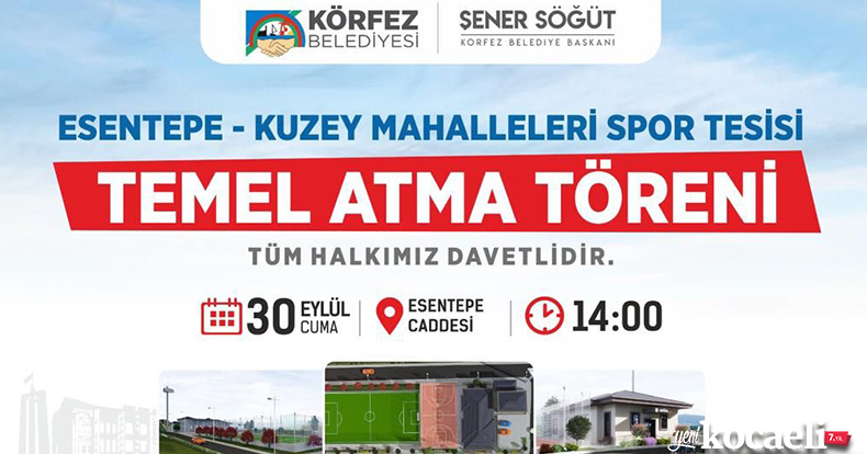 Körfez Belediyesi Yeni Bir Spor Tesisini Daha İlçeye Kazandırıyor