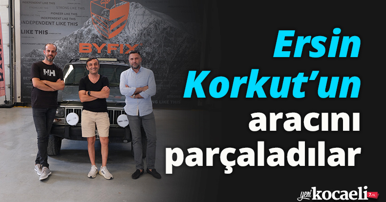 Ersin Korkut’un aracını parçaladılar
