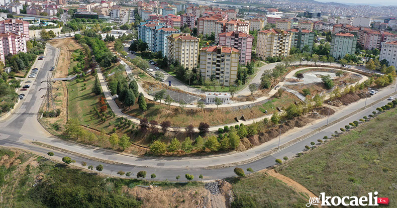 Çayırova Cumhuriyet Mahallesi Parkı’nda sona doğru
