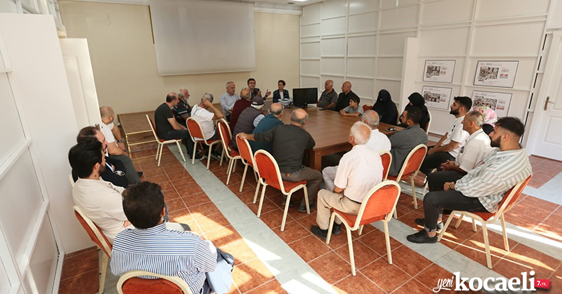 Deniz Mahallesi'nde kentsel dönüşüm toplantısı