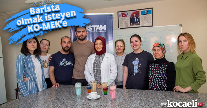 Barista olmak isteyen KO-MEK’e