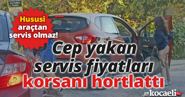 Cep yakan servis korsanı hortlattı