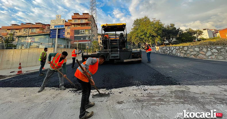 Orhan Karabulut Caddesi boydan boya asfaltlandı