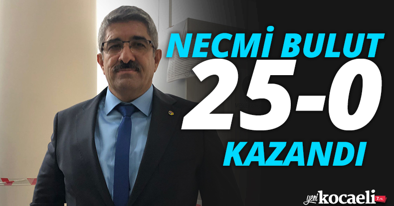 NECMİ BULUT 25-0 KAZANDI