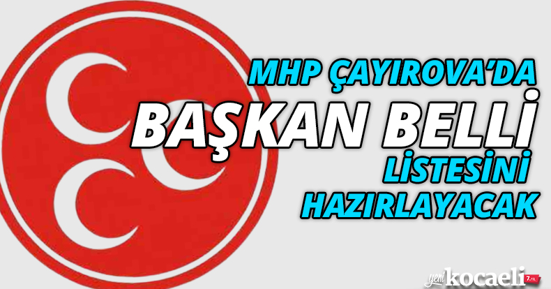 “BAŞKAN BELLİ LİSTEYİ BEKLİYORUZ”