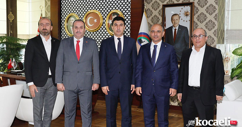 Başkan Söğüt, Kaymakam Kalkar’ı ağırladı