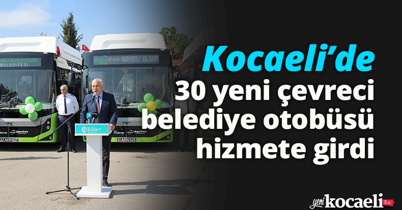 Türkiye’nin en genç filosuna 30 otobüs daha