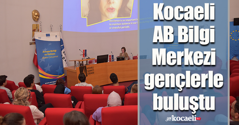 Kocaeli AB Bilgi Merkezi gençlerle buluştu