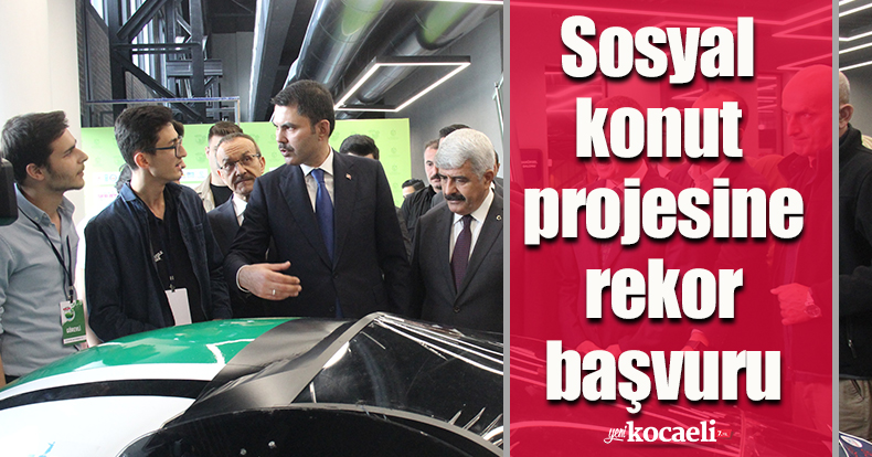 Sosyal konut projesine rekor başvuru