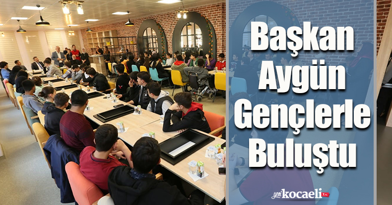 Başkan Aygün Gençlerle Buluştu