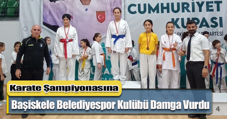 Karate Şampiyonasına Başiskele Belediyespor Kulübü Damga Vurdu