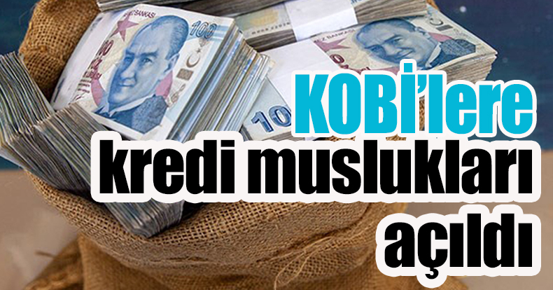 KOBİ’lere kredi muslukları açıldı