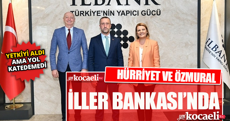 ÖZMURAL VE HÜRRİYET’TEN İLLER BANKASI MÜDÜRÜNE ZİYARET
