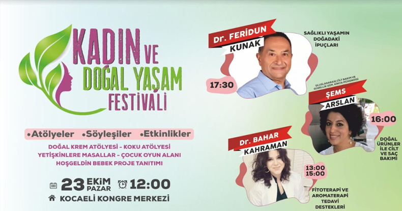 Kadın ve Doğal Yaşam Festivali başlıyor