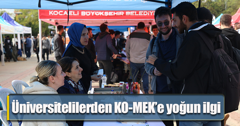 Üniversitelilerden KO-MEK’e yoğun ilgi