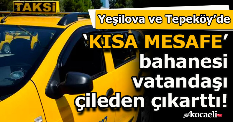 Yeşilova ve Tepeköy’de ‘KISA MESAFE’ bahanesi vatandaşı çileden çıkarttı!