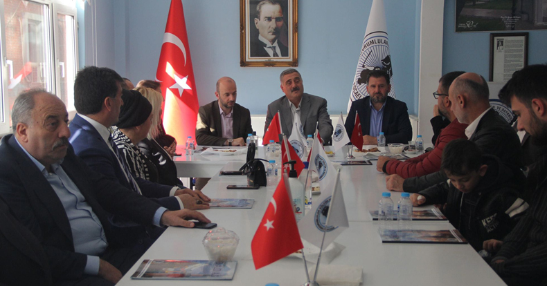 Önal ve yönetimi, bu kez KİHMED ve SP’lileri ağırladı