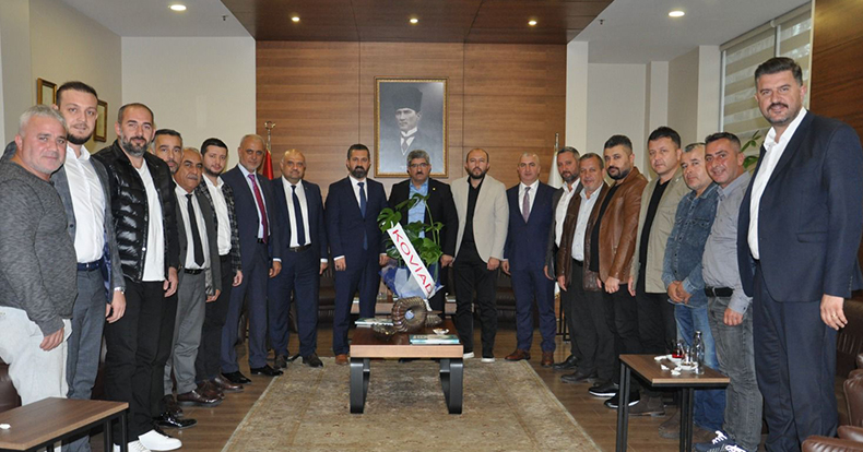 Başkan Kocagöz ve Ekibinden KOTO’ya Tebrik Ziyareti 