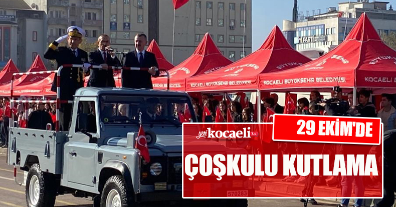 29 EKİM'DE ÇOŞKULU KUTLAMA