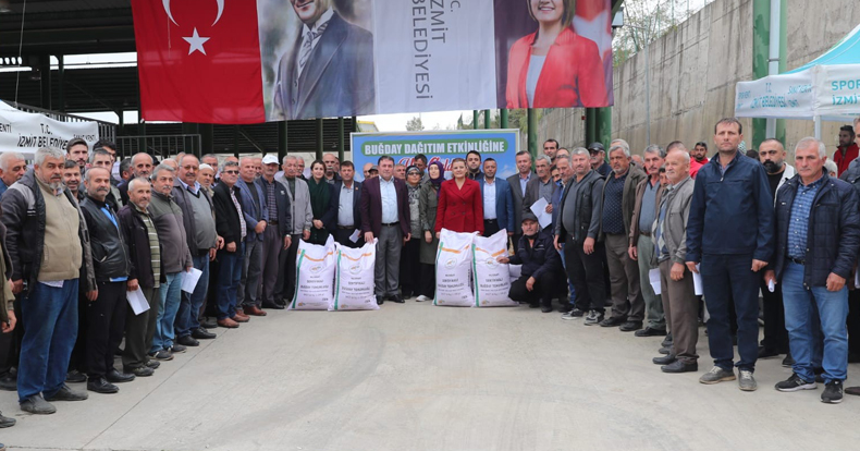 Çiftçiye 83 ton tohum desteği