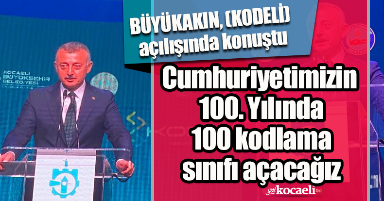Cumhuriyetimizin 100. Yılında 100 kodlama sınıfı açacağız