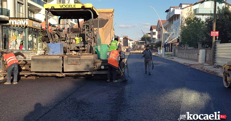 Büyükşehir’den Başiskele Pınar Caddesi’ne estetik dokunuş