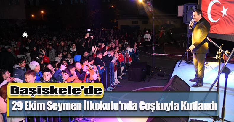Başiskele'de 29 Ekim Seymen İlkokulu'nda Coşkuyla Kutlandı