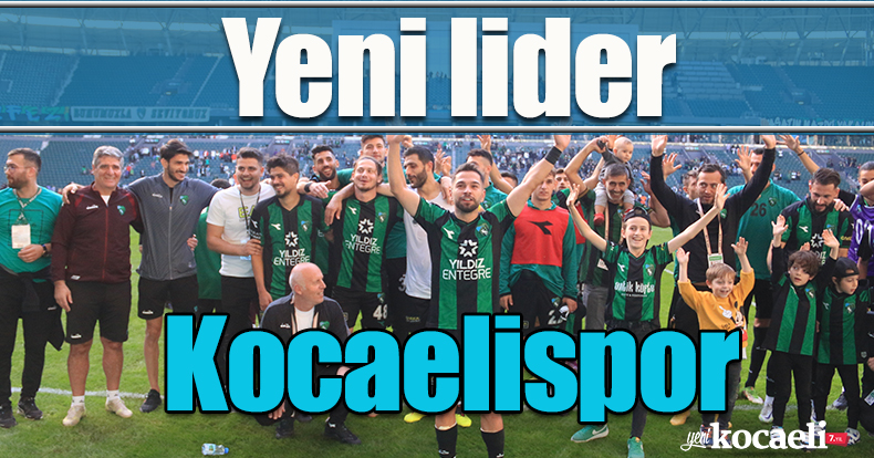 Yeni lider Kocaelispor