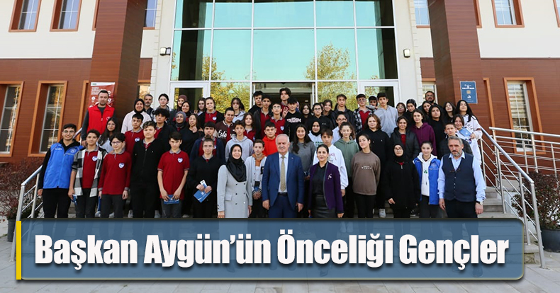 Başkan Aygün’ün Önceliği Gençler
