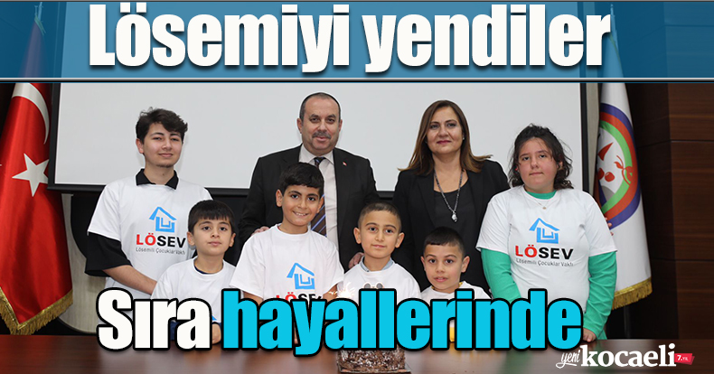 Lösemiyi yendiler, sıra hayallerinde