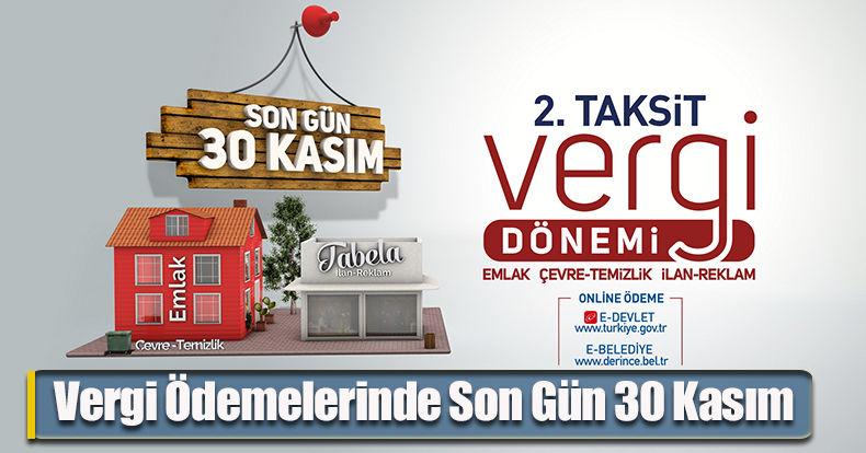 Vergi Ödemelerinde Son Gün 30 Kasım