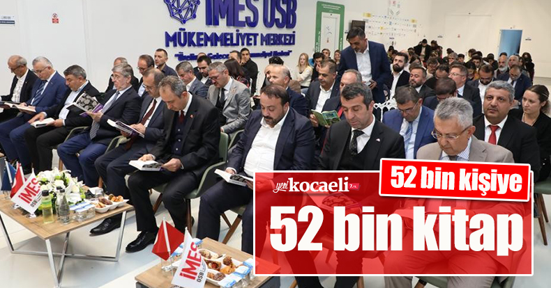 52 bin kişiye 52 bin kitap