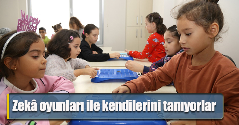 Zekâ oyunları ile kendilerini tanıyorlar