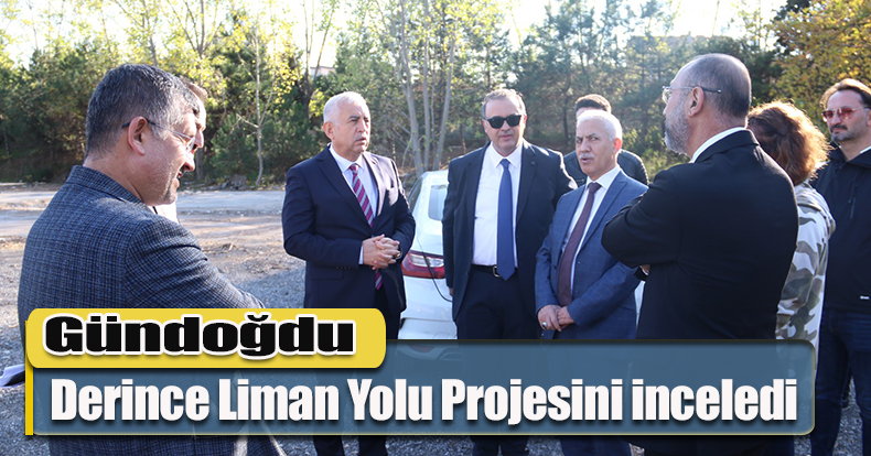 Gündoğdu, Derince Liman Yolu Projesini inceledi