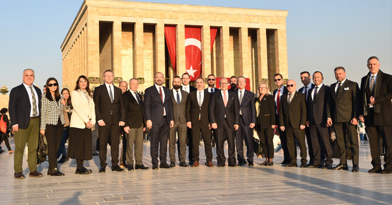 Kocaeli Sanayi Odası’ndan Anıtkabir ve TOBB ziyareti