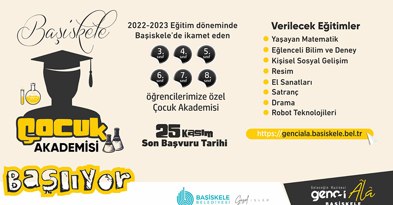 Başiskele Çocuk Akademisi’nde Yeni Sezon Başlıyor   