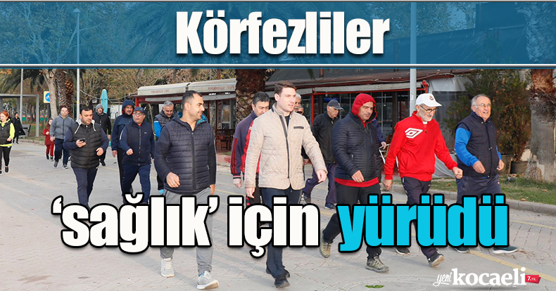 Körfezliler ‘sağlık’ için yürüdü