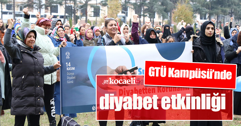 GTÜ Kampüsü’nde diyabet etkinliği