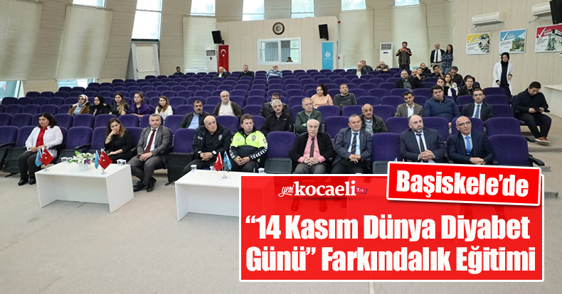 Başiskele’de “14 Kasım Dünya Diyabet Günü” Farkındalık Eğitimi