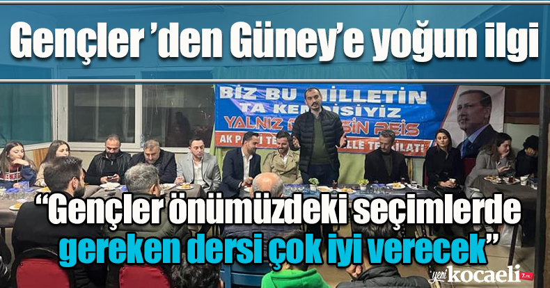 Güney, Tepeköy’de ilk kez oy kullanacak gençlerle buluştu