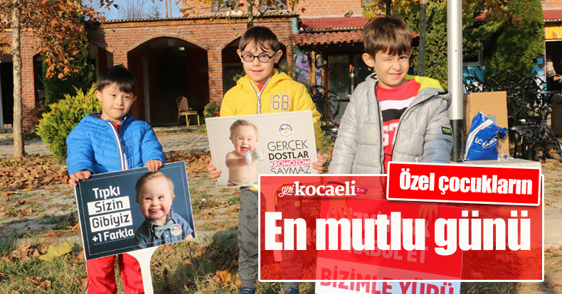Özel çocukların en mutlu günü